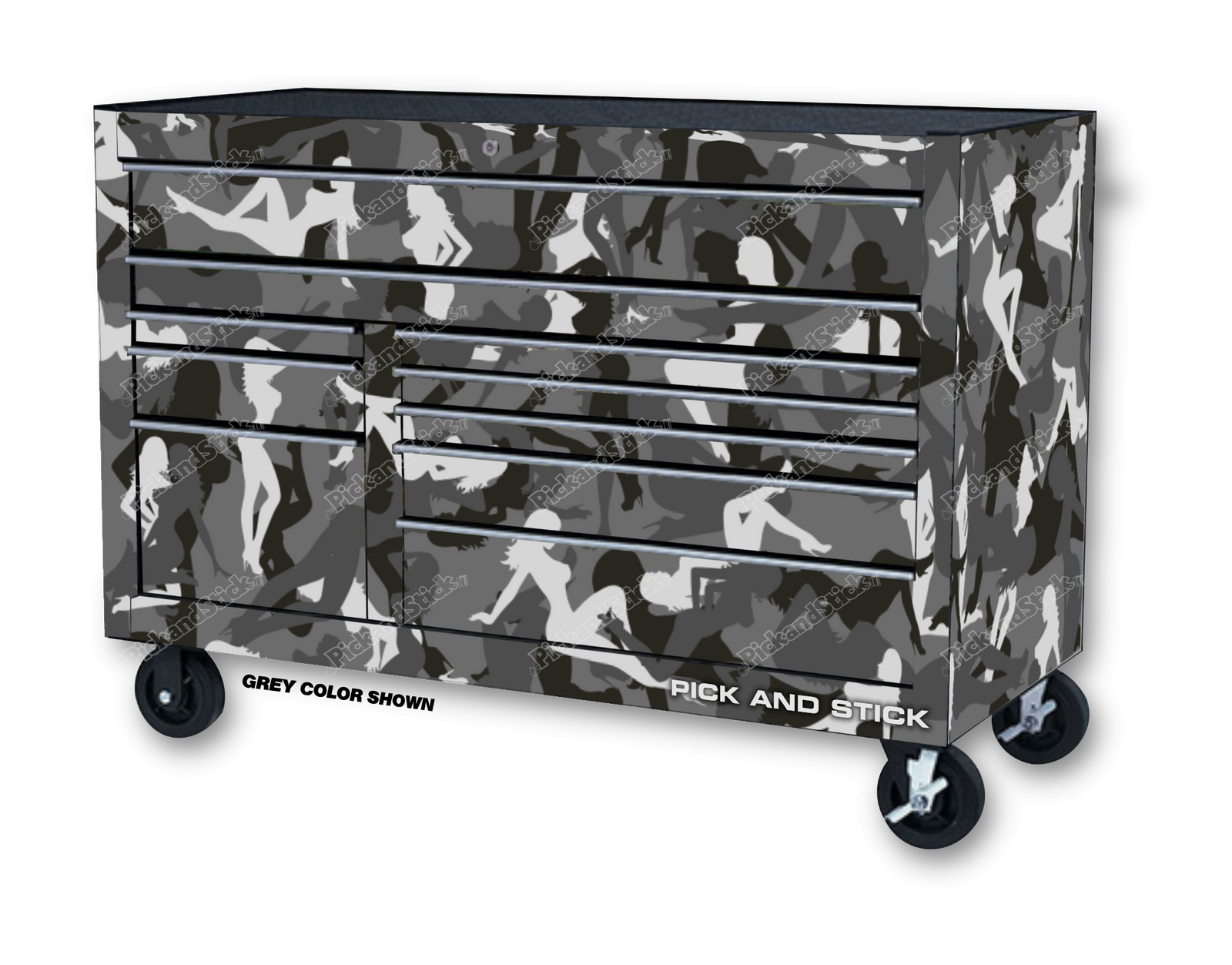 Trucker Camo Toolbox Wrap