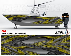 Twisted Metal Boat Wrap