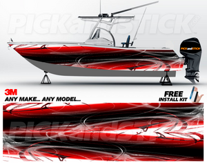 Venom Boat Wrap
