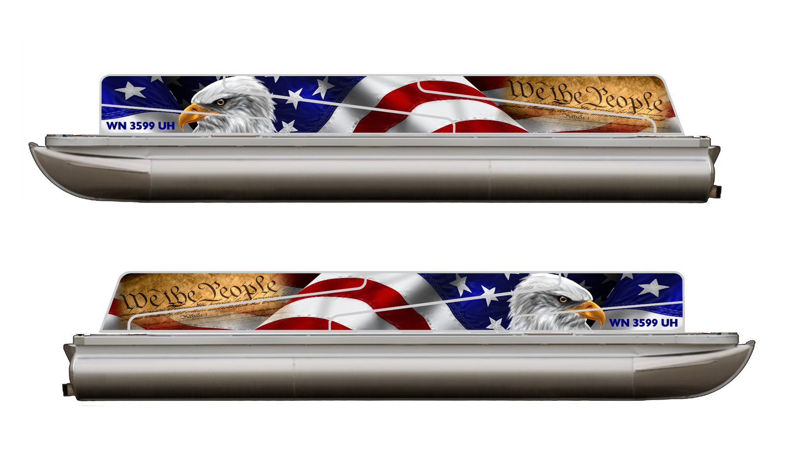 We the people with eagle wrap