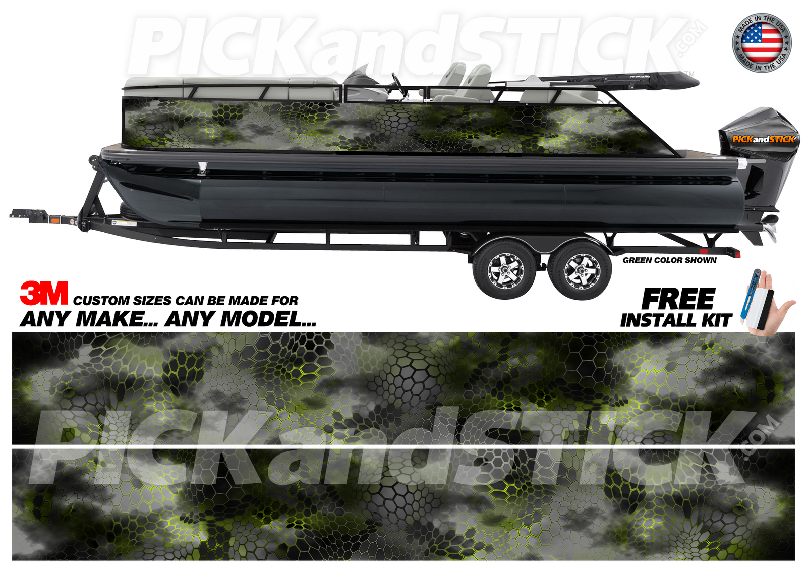 Camo BCC 2 Pontoon Wrap