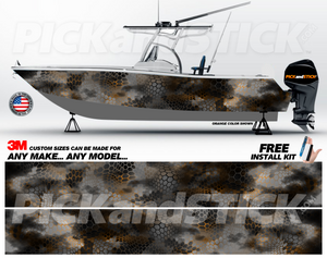 Camo BCC II Boat Wrap