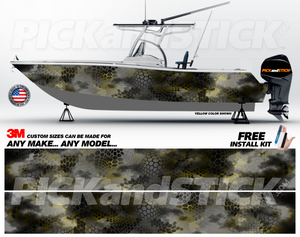 Camo BCC II Boat Wrap