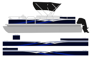Blazing Pontoon Wrap