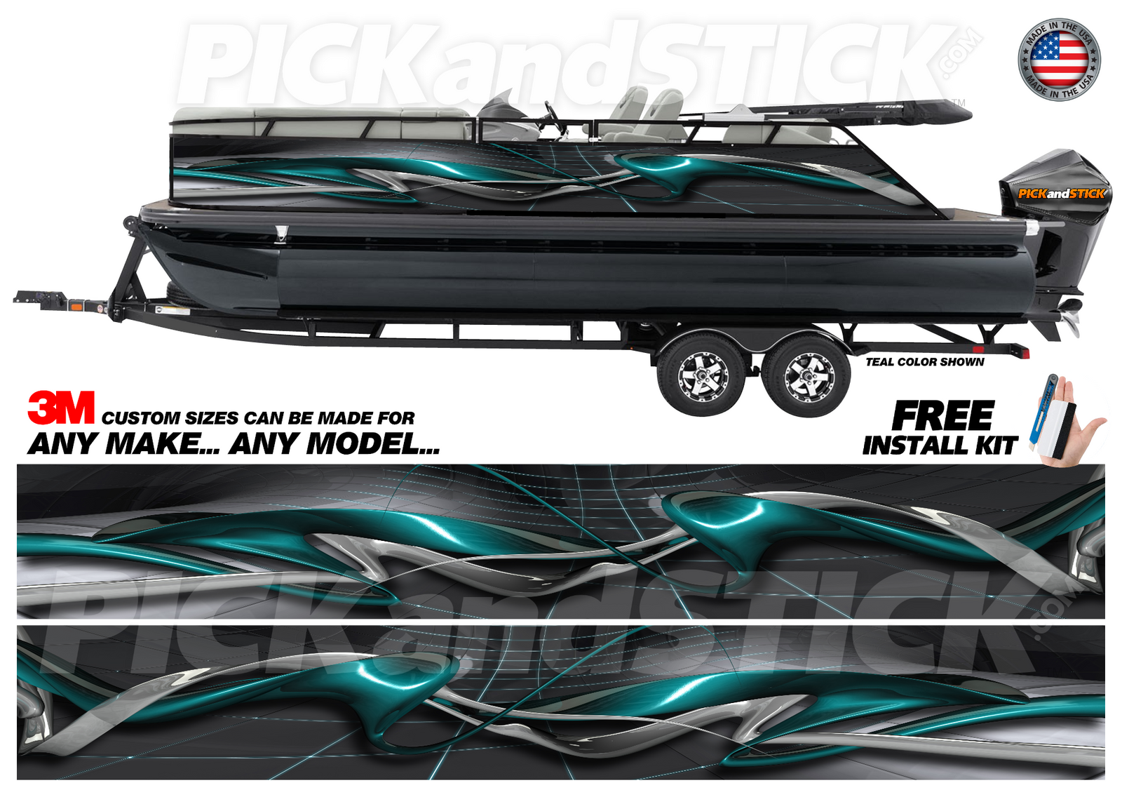Cyber Wave Pontoon Wrap