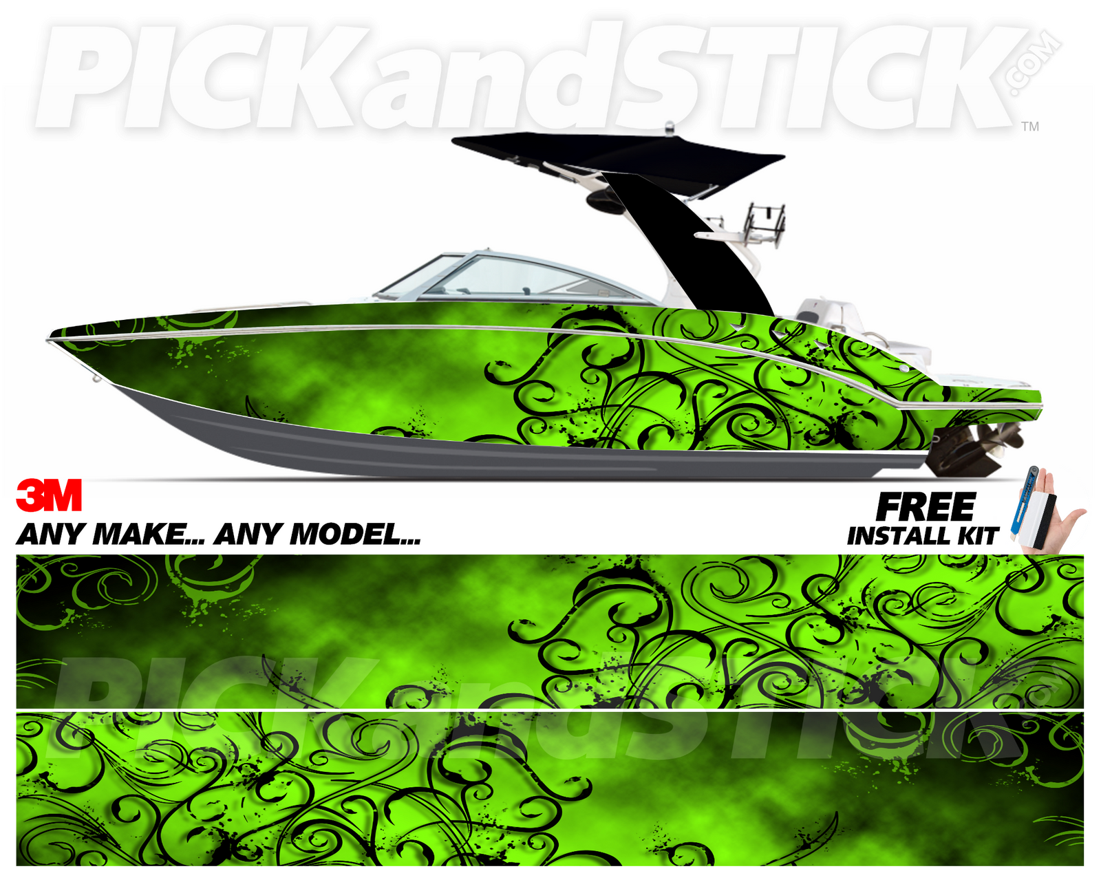 Scrollwork Ski/Wake Wrap