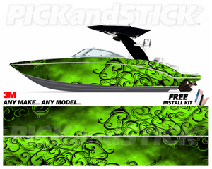 Scrollwork Ski/Wake Wrap