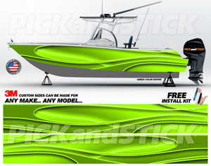 Flow Wave Boat Wrap