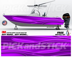 Flow Wave Boat Wrap
