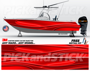 Flow Wave Boat Wrap