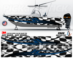Race Day Boat Wrap