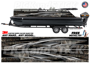Recon Camo Pontoon Wrap