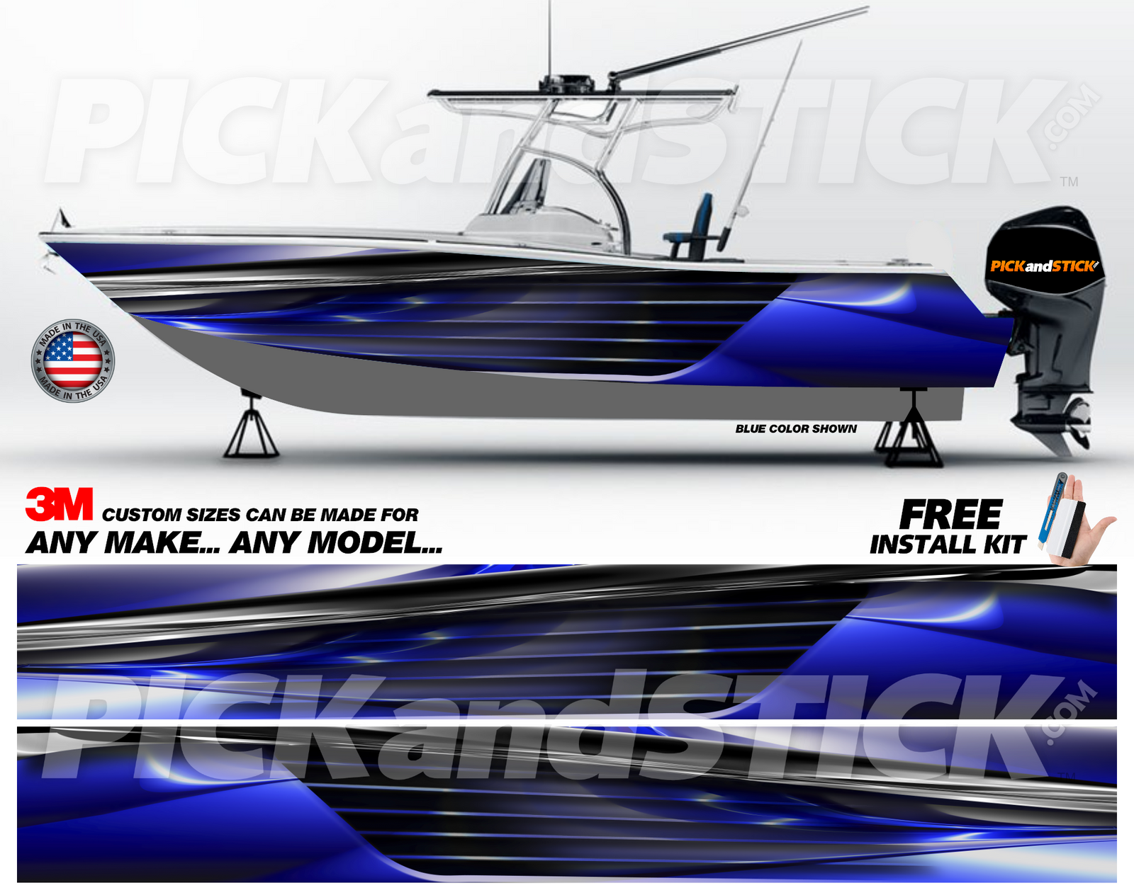 Testarossa Boat Wrap