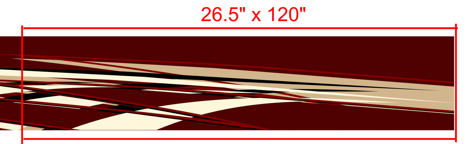 Thruster Repair 26.5"H x 120"W