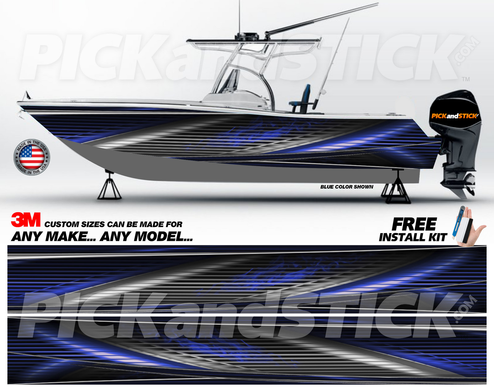 Vanity Boat Wrap