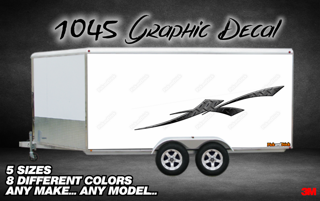 Delta Trailers Replacement Decals STICKERS 24 gloss White or black