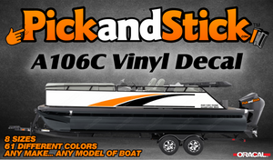 Boat Vinyl Decal A106C - PickandStickcom