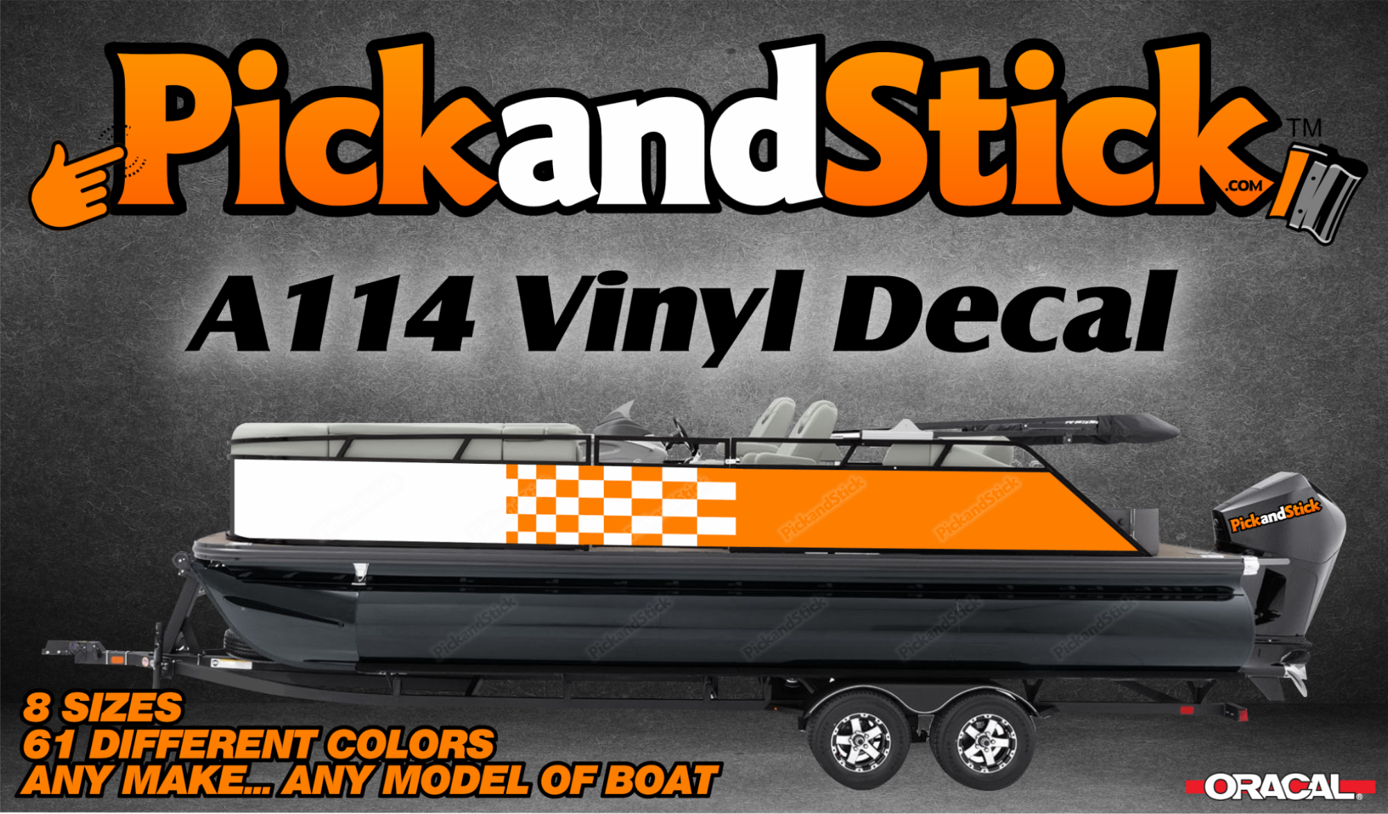 Boat Vinyl Decal A114 - PickandStickcom