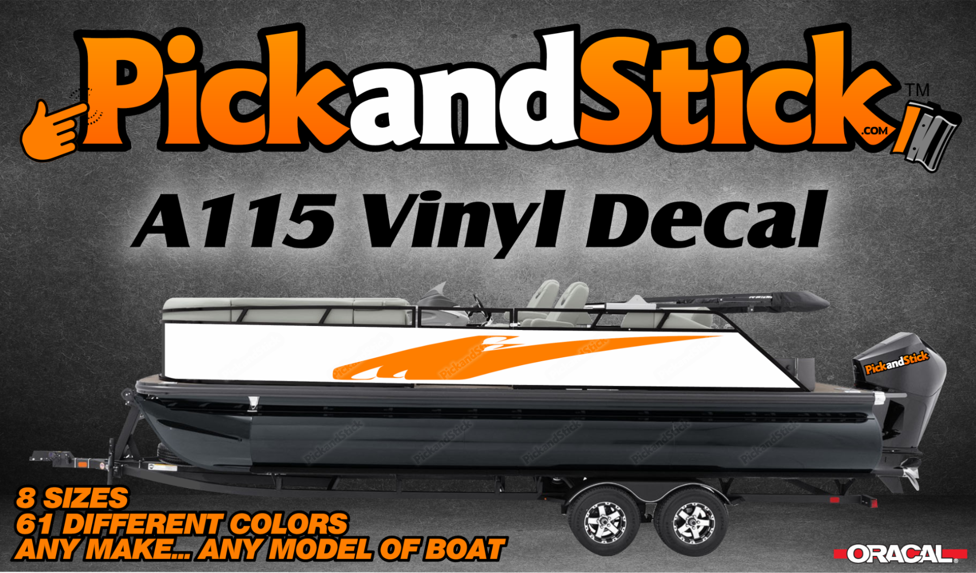 Boat Vinyl Decal A115 - PickandStickcom