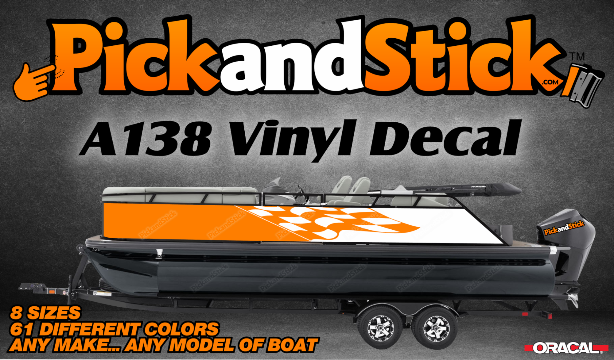 Boat Vinyl Decal A138 - PickandStickcom