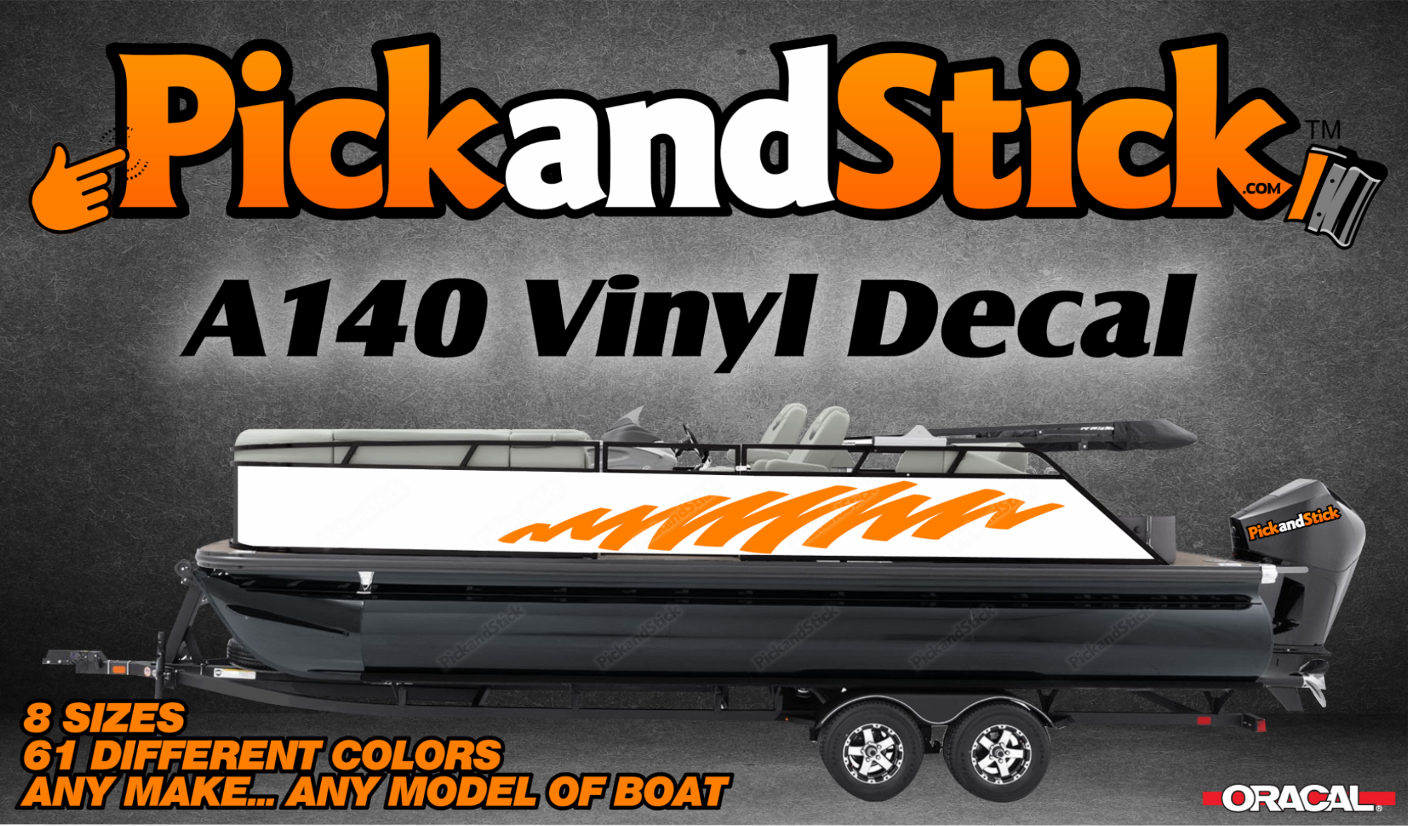 Boat Vinyl Decal A140 - PickandStickcom