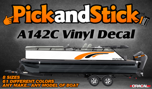 Boat Vinyl Decal A142C - PickandStickcom