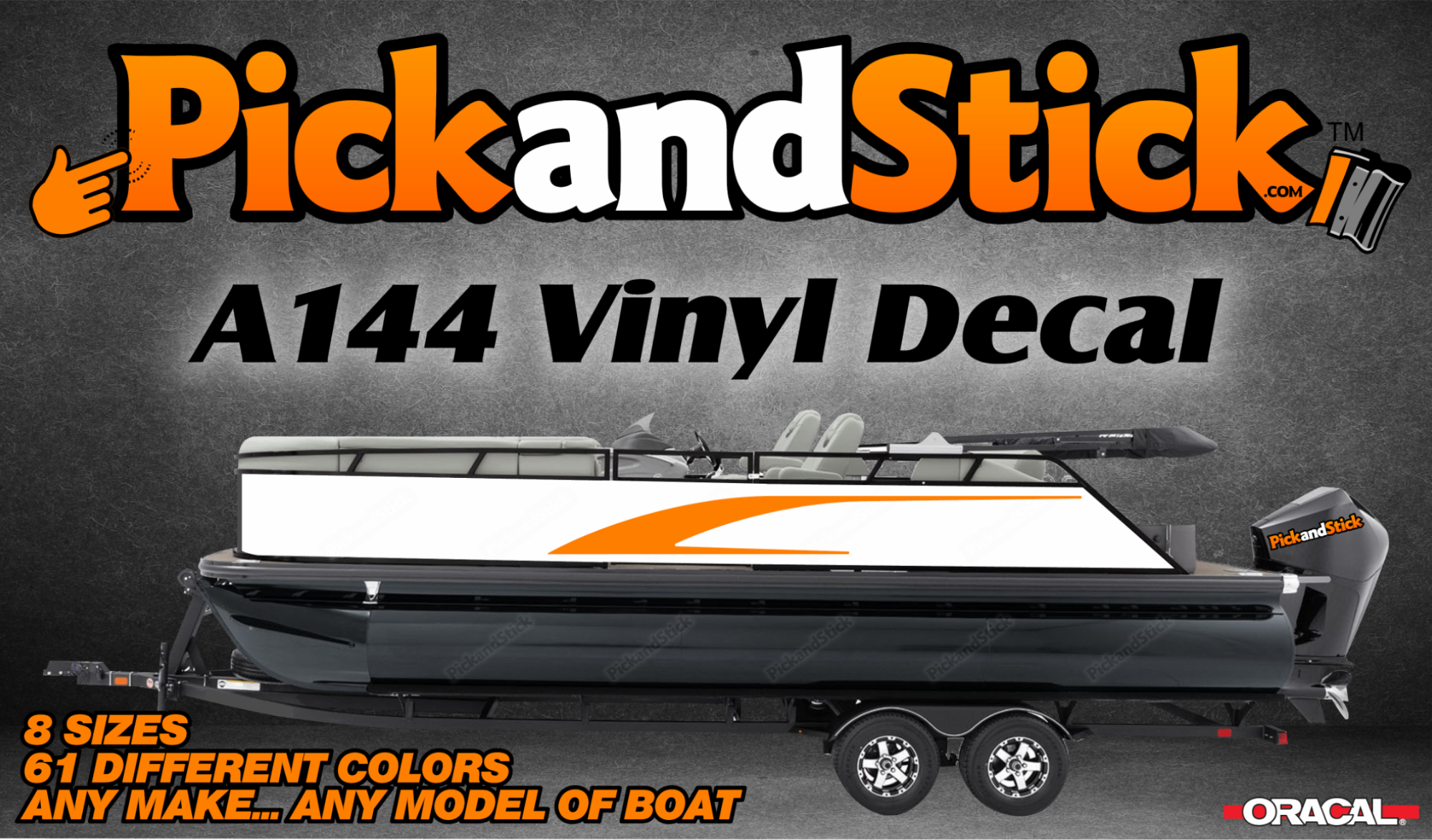 Boat Vinyl Decal A144 - PickandStickcom
