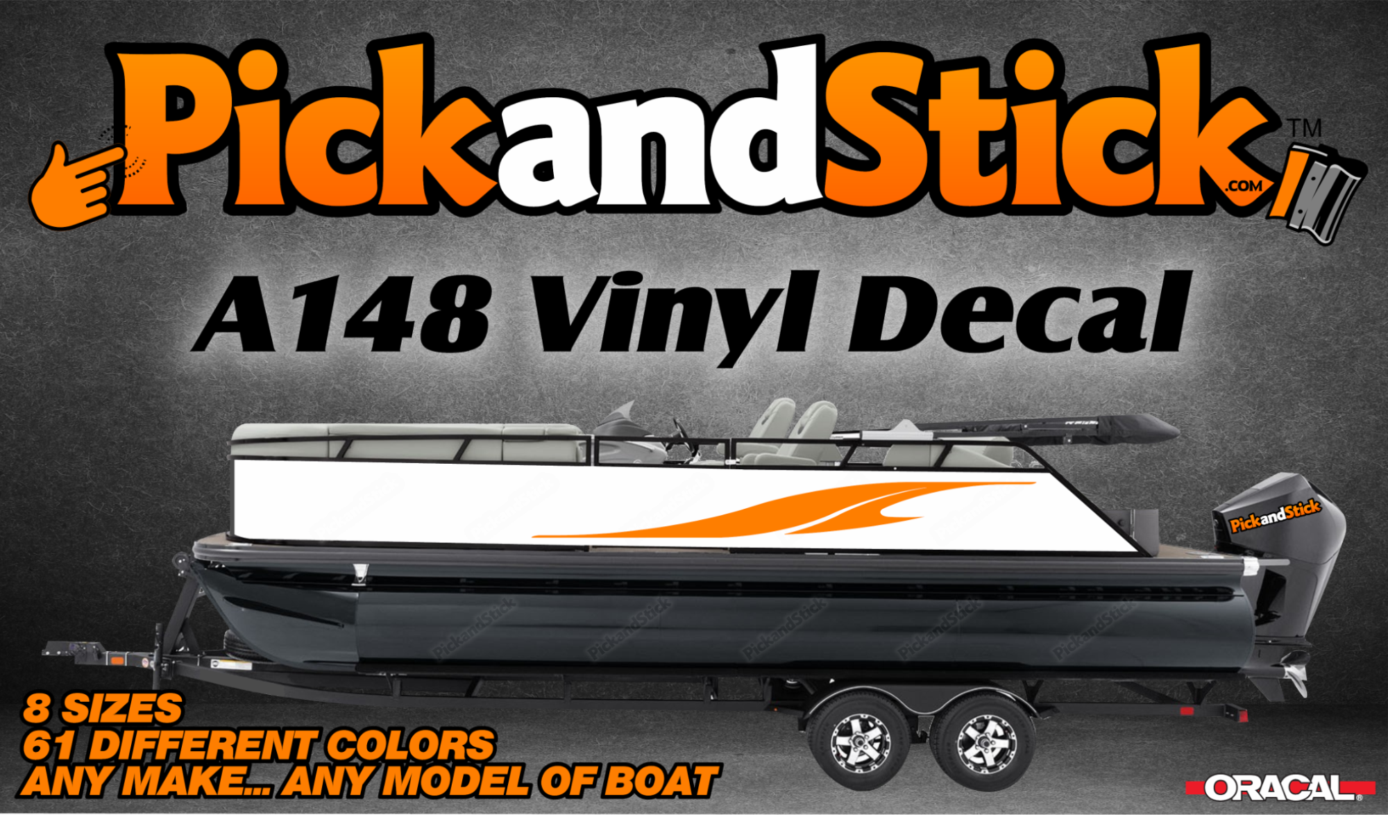 Boat Vinyl Decal A148 - PickandStickcom