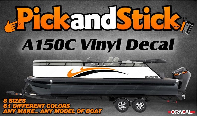 Boat Vinyl Decal A150C - PickandStickcom
