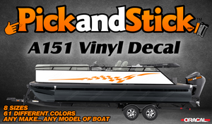 Boat Vinyl Decal A151 - PickandStickcom