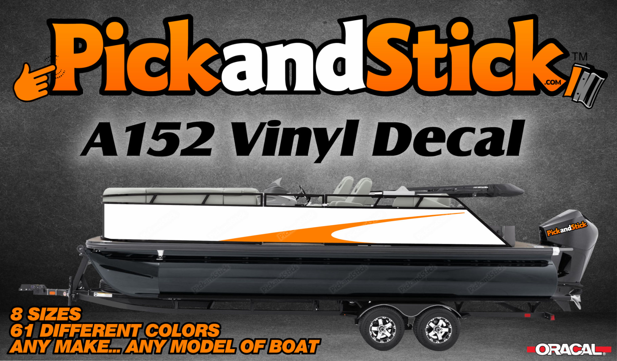 Boat Vinyl Decal A152 - PickandStickcom