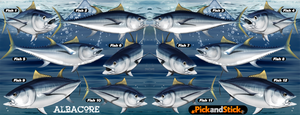 Albacore Fish Decal - PickandStickcom