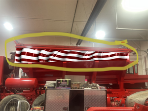 American Flag Wrap for Truck