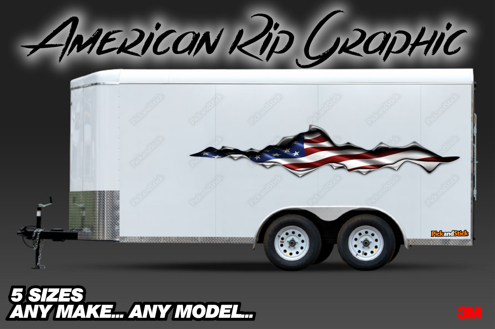 American Rip Trailer Graphics - PickandStickcom