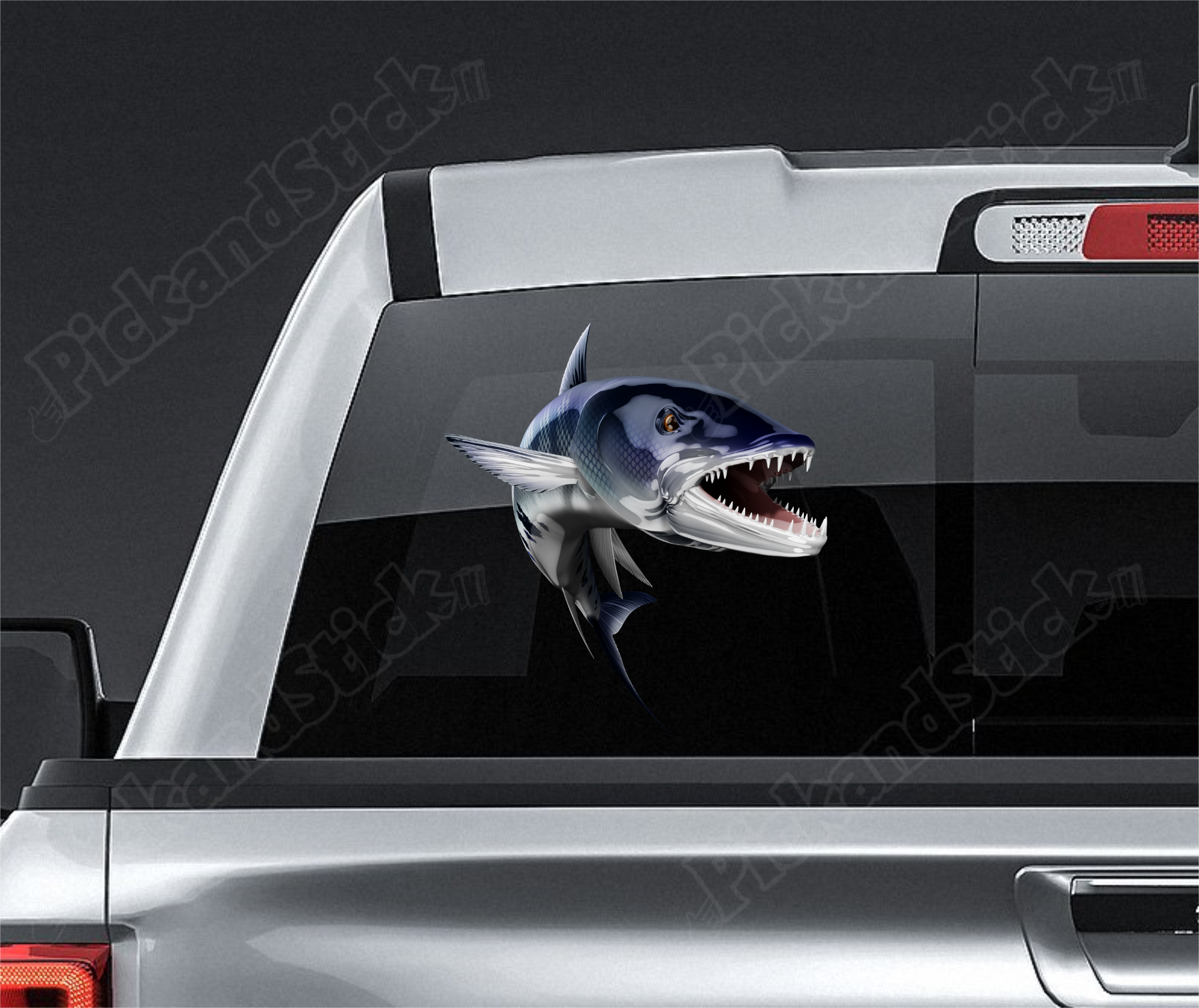 Barracuda Fish Decal - PickandStickcom