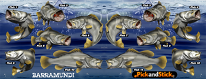 Barrmundi Fish Decal - PickandStickcom