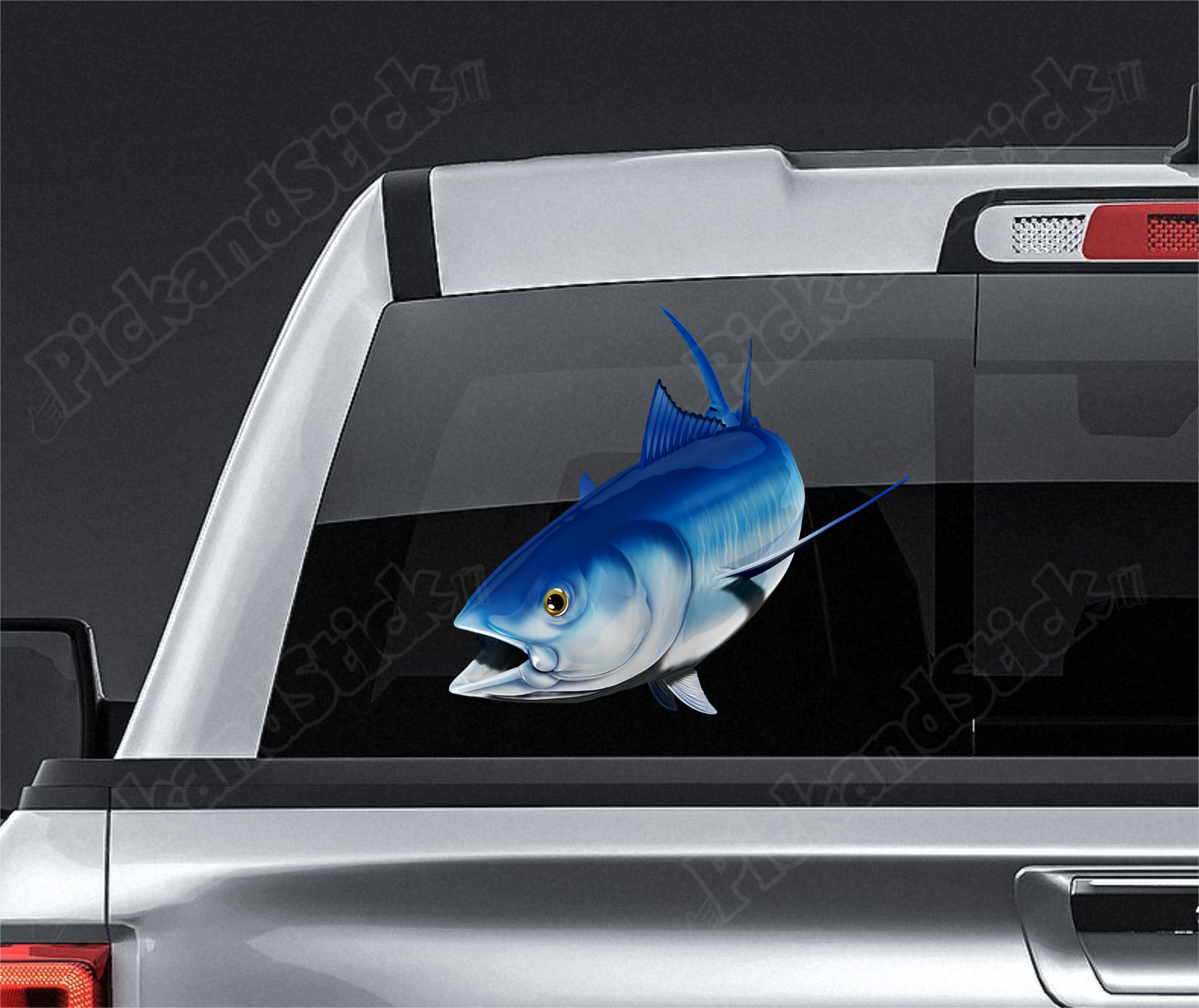 Bluefin Fish Decal - PickandStickcom