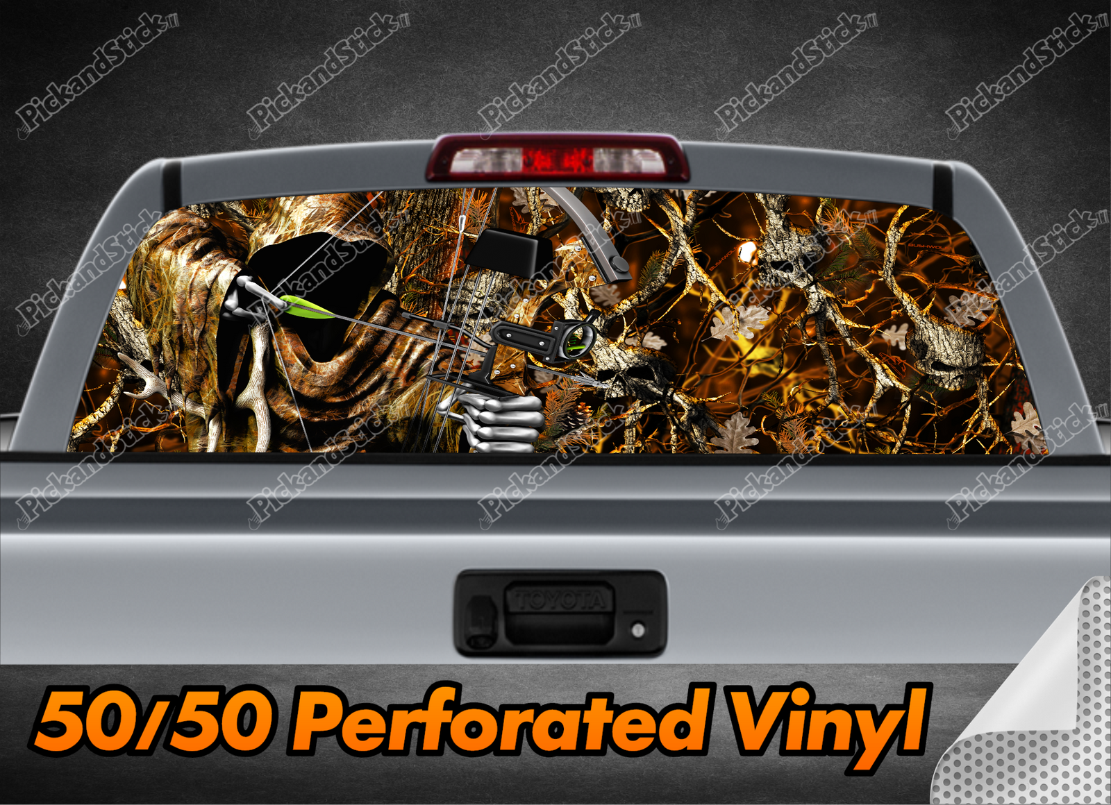 Bow Reaper Obliteration Skull Blaze Camo RWP - PickandStickcom