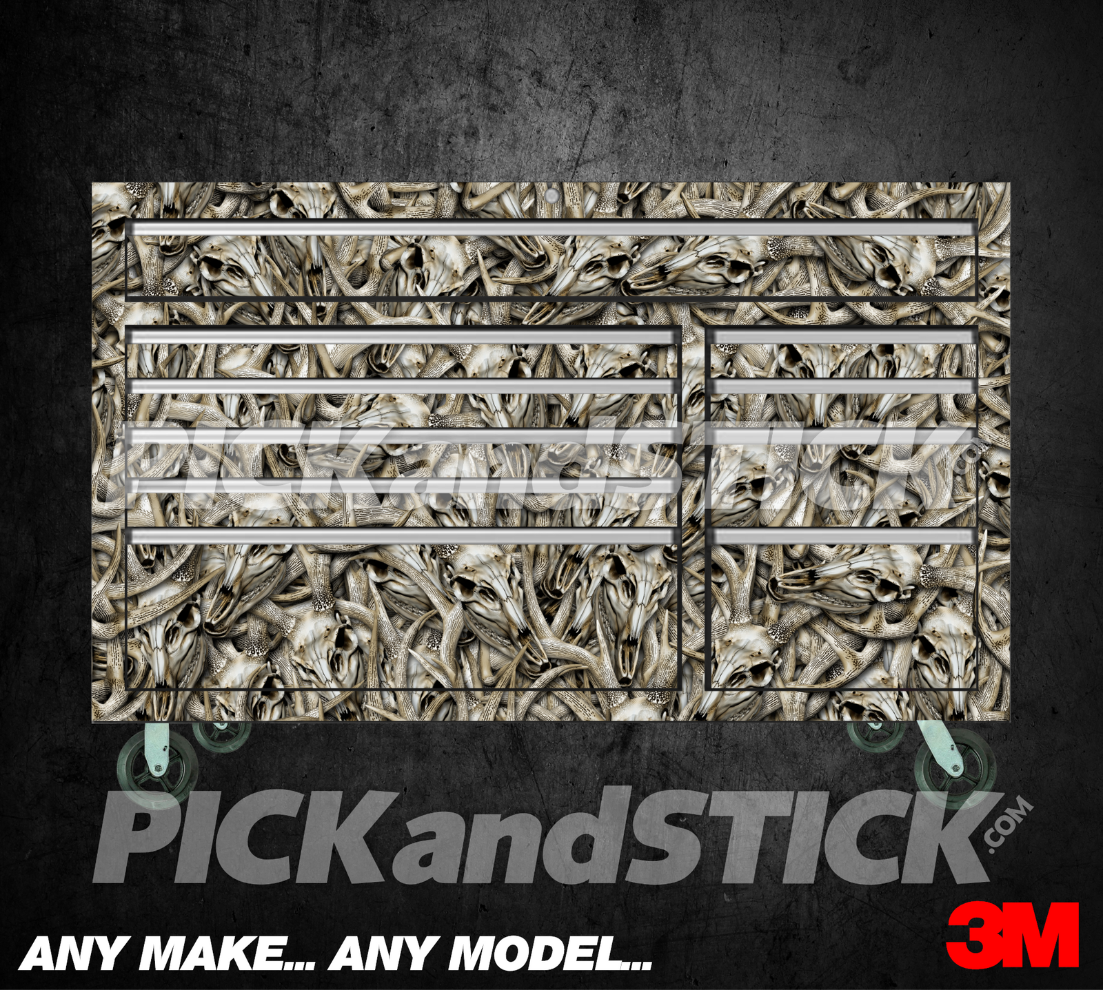 Buck Skull Pile Toolbox Wrap