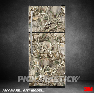 Obliteration Buck Camo Refrigerator Wrap