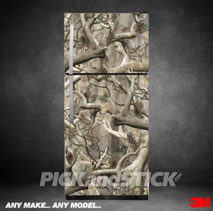 Obliteration Camo Refrigerator Wrap