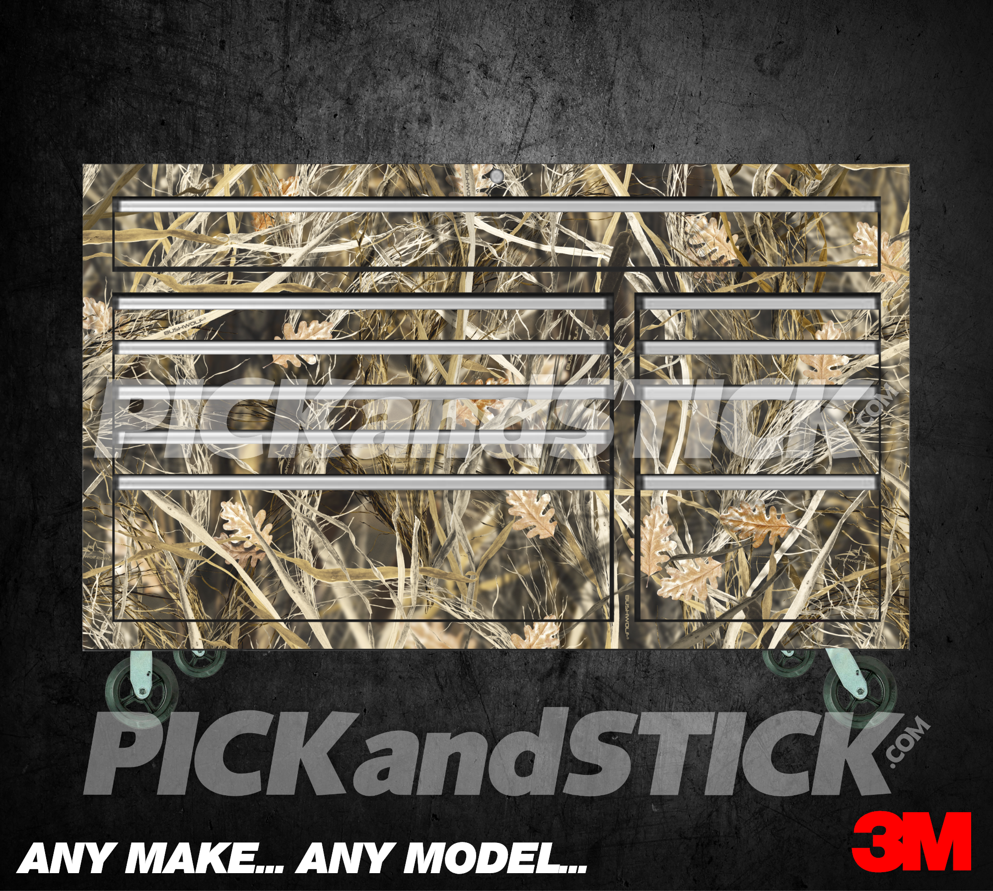 Obliteration Tallgrass Camo Toolbox Wrap