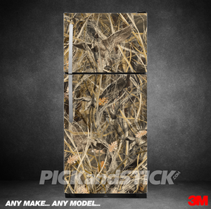 Obliteration Tallgrass Duck Camo Refrigerator Wrap