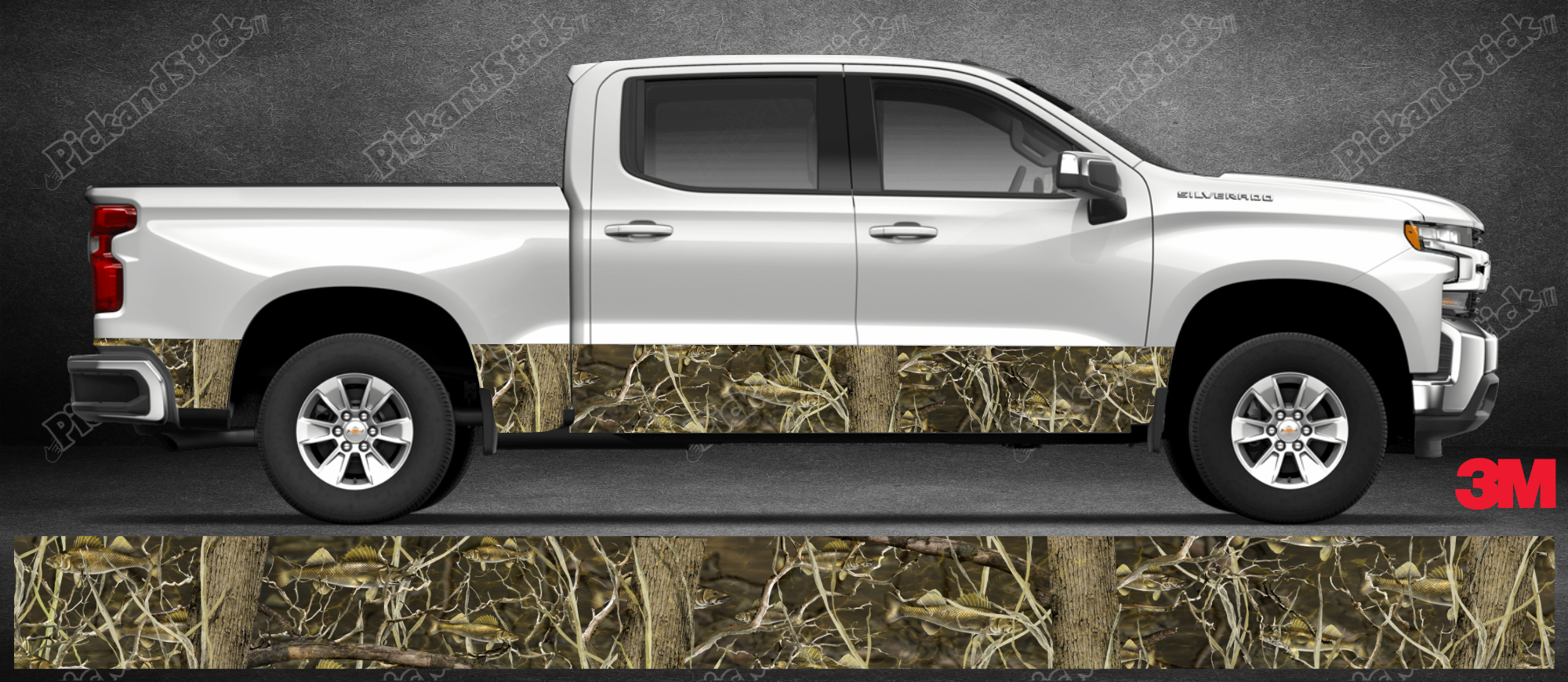 Walleye Camo Rocker - PickandStickcom