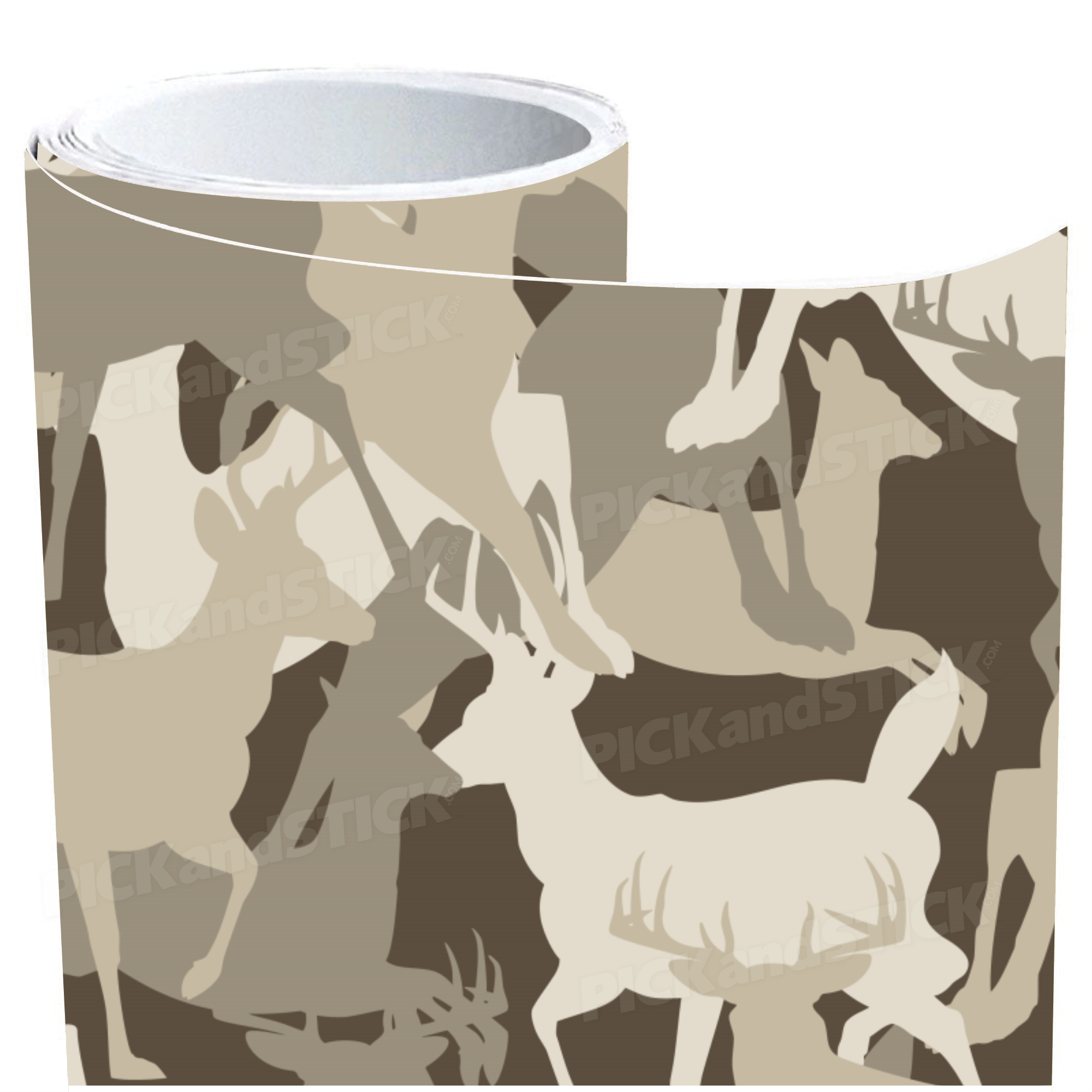 Deer Silhouette Camo Wrap