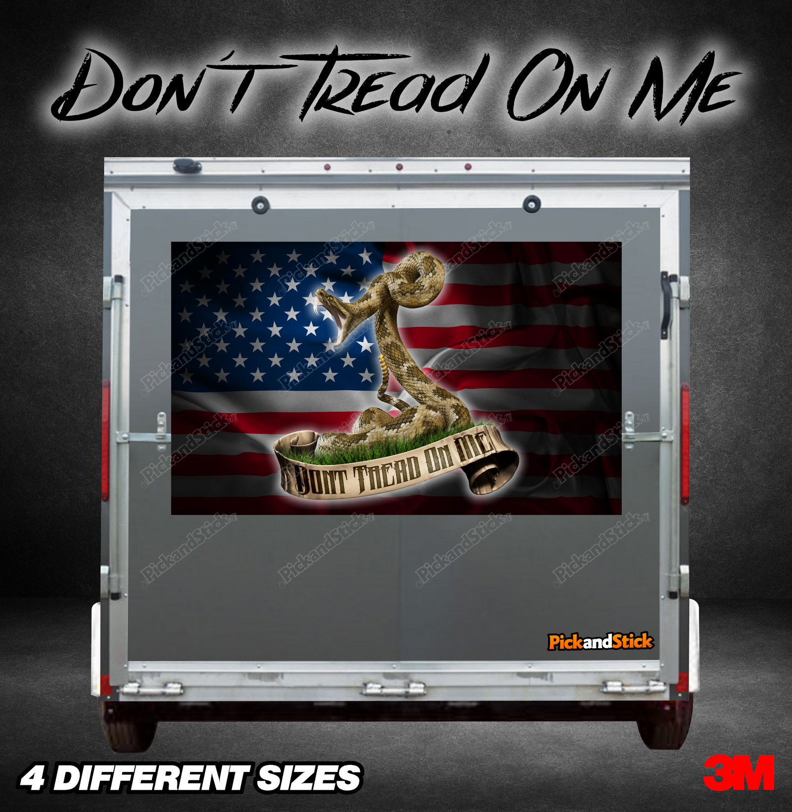 Don't Tread On Me Flag - PickandStickcom
