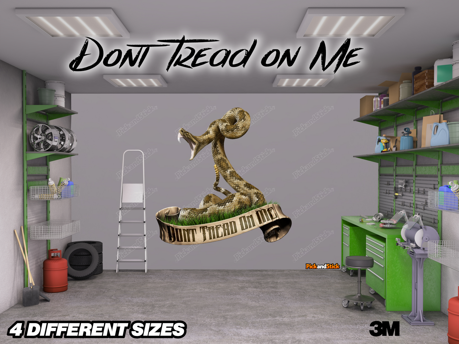 Don't Tread On Me Wall Graphic - PickandStickcom