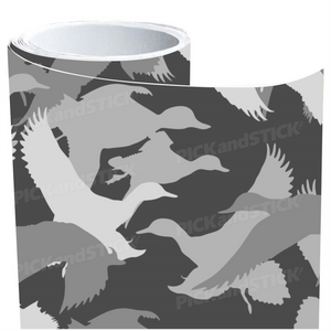 Duck Silhouette Camo BW Wrap