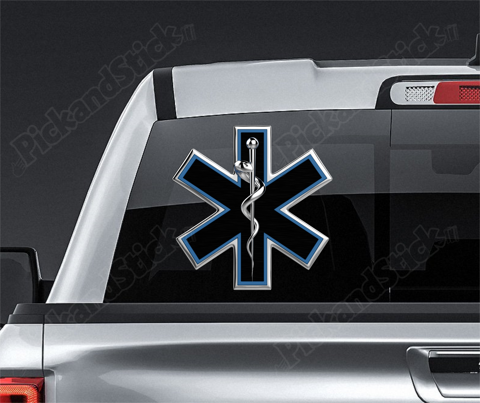EMS Decal - PickandStickcom