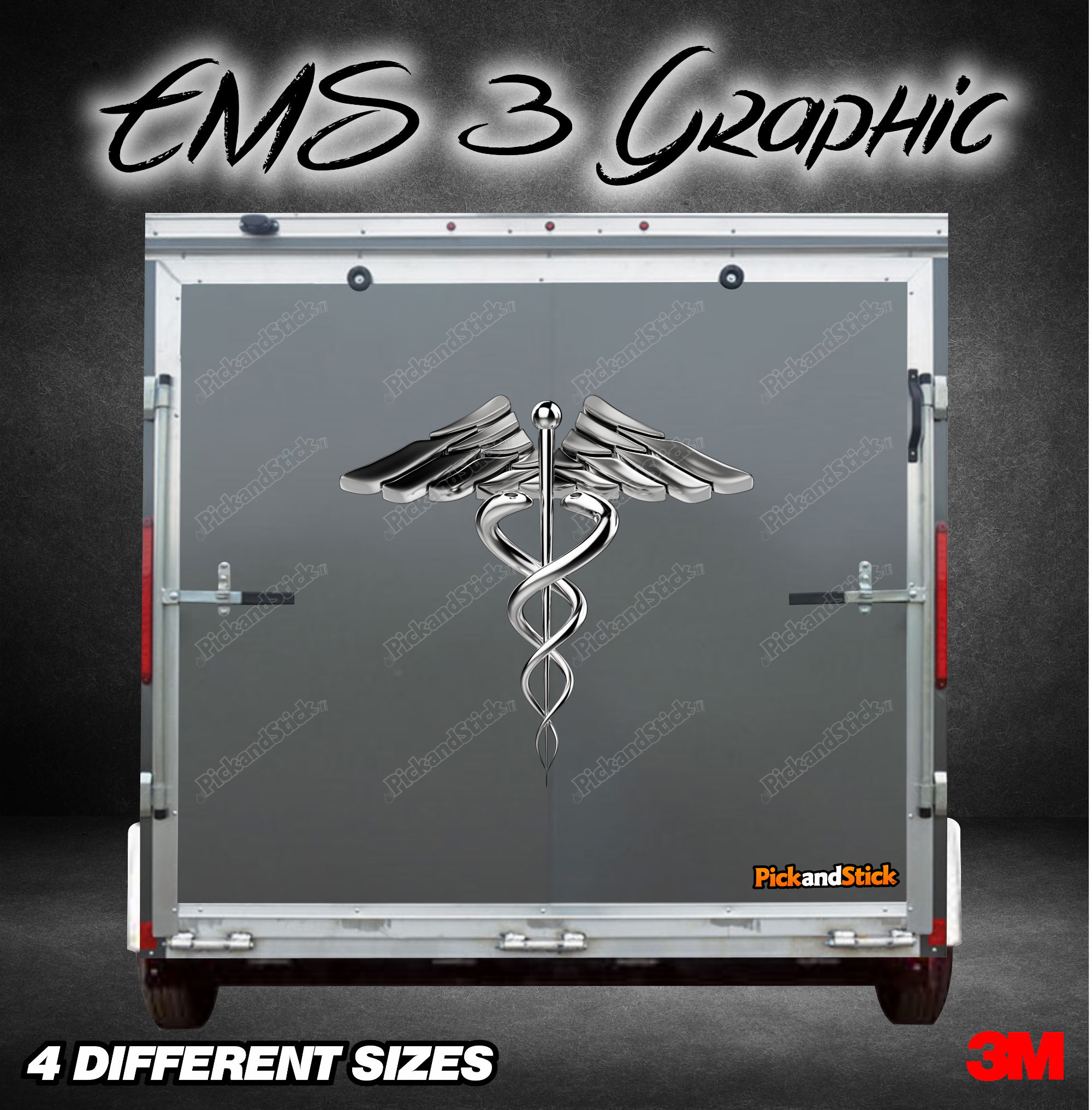 EMS 3 Trailer Graphic - PickandStickcom